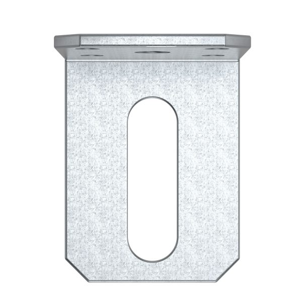 Hoekanker 100 x 95 x 5 mm - Afbeelding 2
