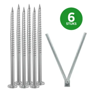 Doe-het-zelf pakket 150CM – 6 Stuks + Y-indraaisleutel