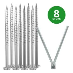 Doe-het-zelf pakket 150CM – 8 Stuks + Y-indraaisleutel