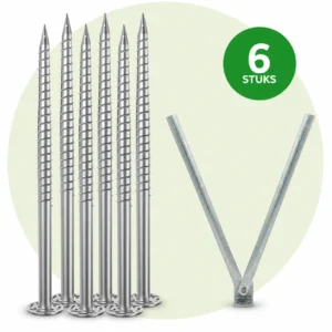Doe-het-zelf pakket 150CM – 6 Stuks + Y-indraaisleutel