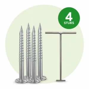 Doe-het-zelf pakket 80CM - 4 Stuks + T-indraaisleutel