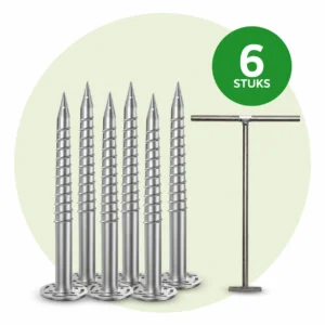Doe-het-zelf pakket 80CM - 6 Stuks + T-indraaisleutel