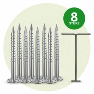 Doe-het-zelf pakket 80CM - 8 Stuks + T-indraaisleutel