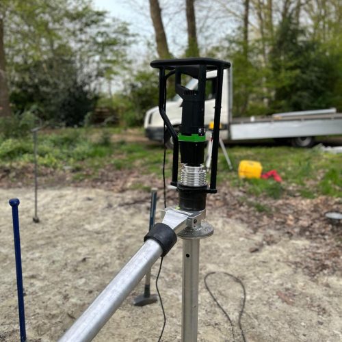 Schroefpalen fundering installatie